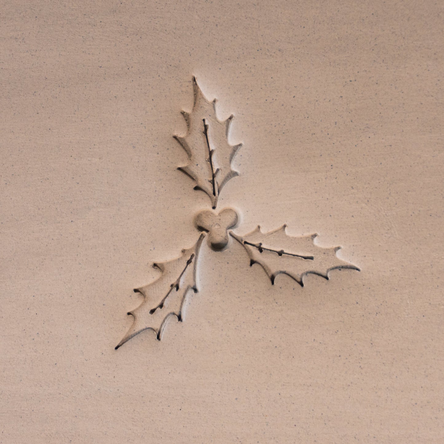 Holly Leaf & Berry Stamps - 3 Sizes