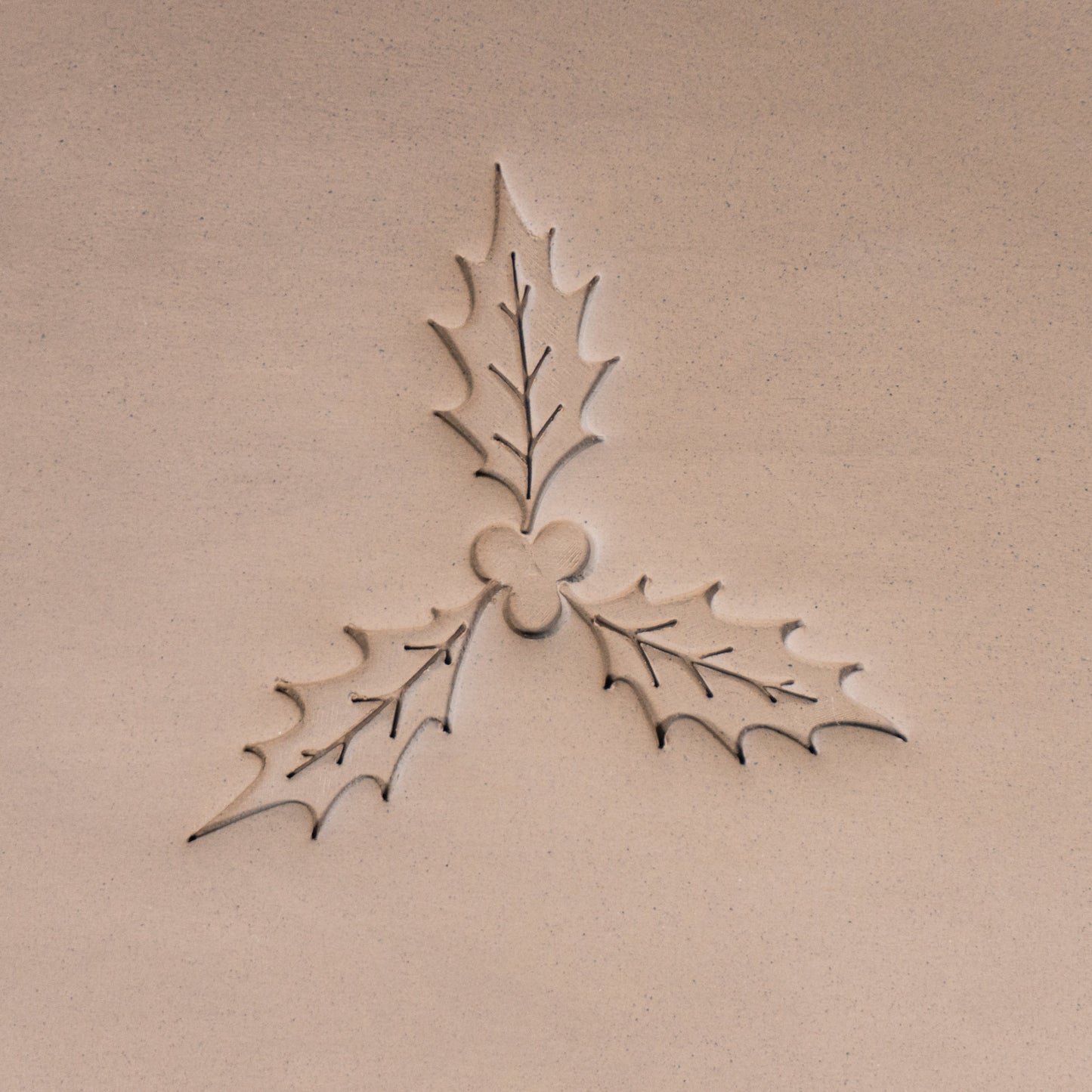 Holly Leaf & Berry Stamps - 3 Sizes