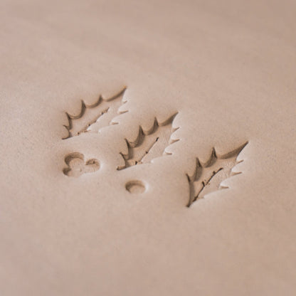 Holly Leaf & Berry Stamps - 3 Sizes - CraftSource Market: Craft Supplies & Kits Stamps