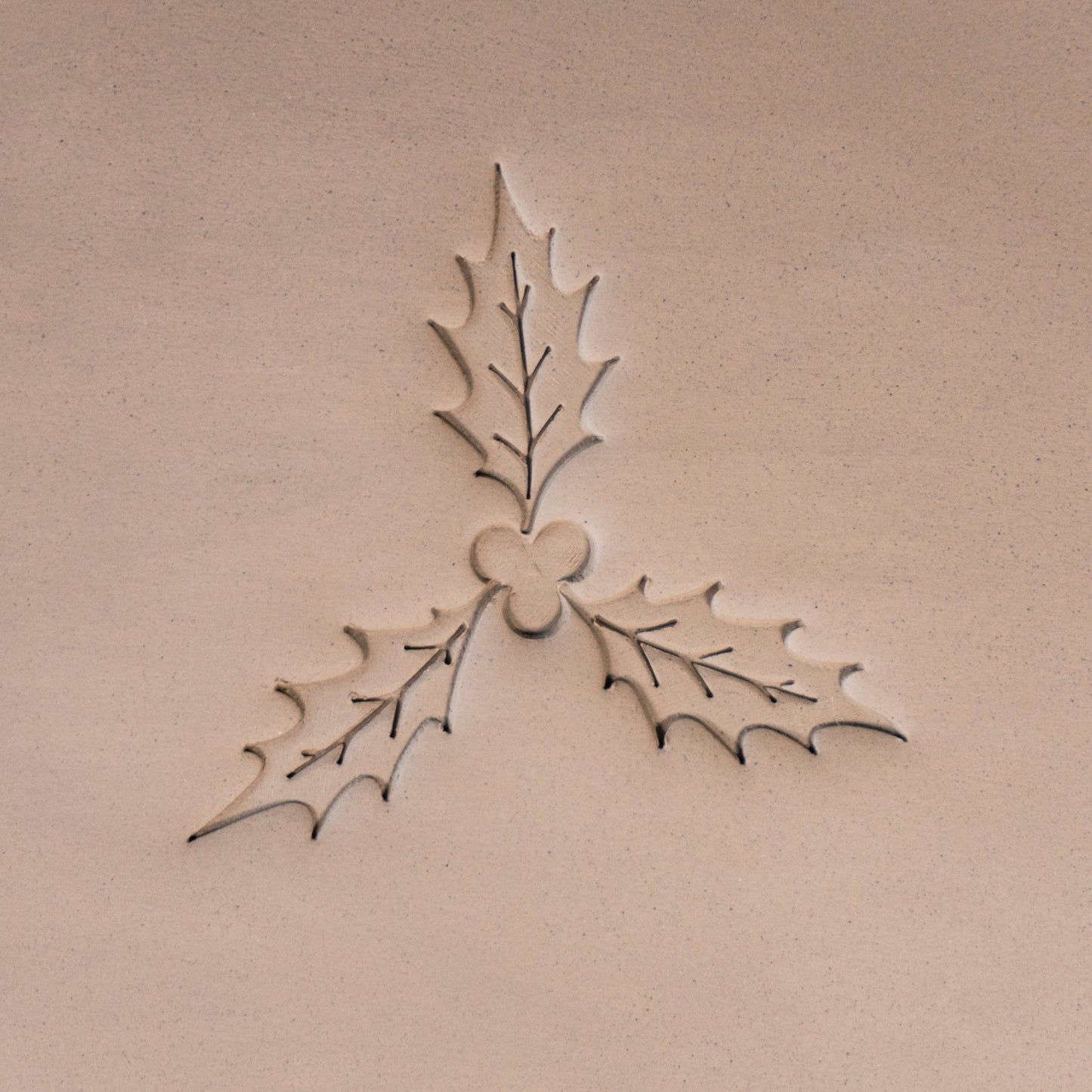 Holly Leaf & Berry Stamps - 3 Sizes - CraftSource Market: Craft Supplies & Kits Stamps