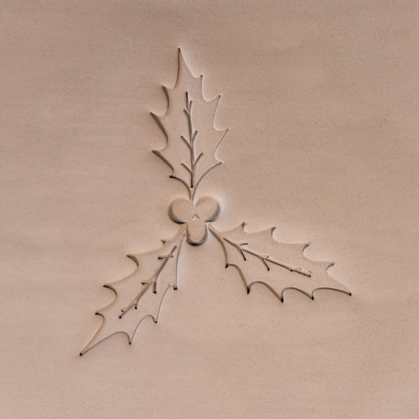 Holly Leaf & Berry Stamps - 3 Sizes - CraftSource Market: Craft Supplies & Kits Stamps