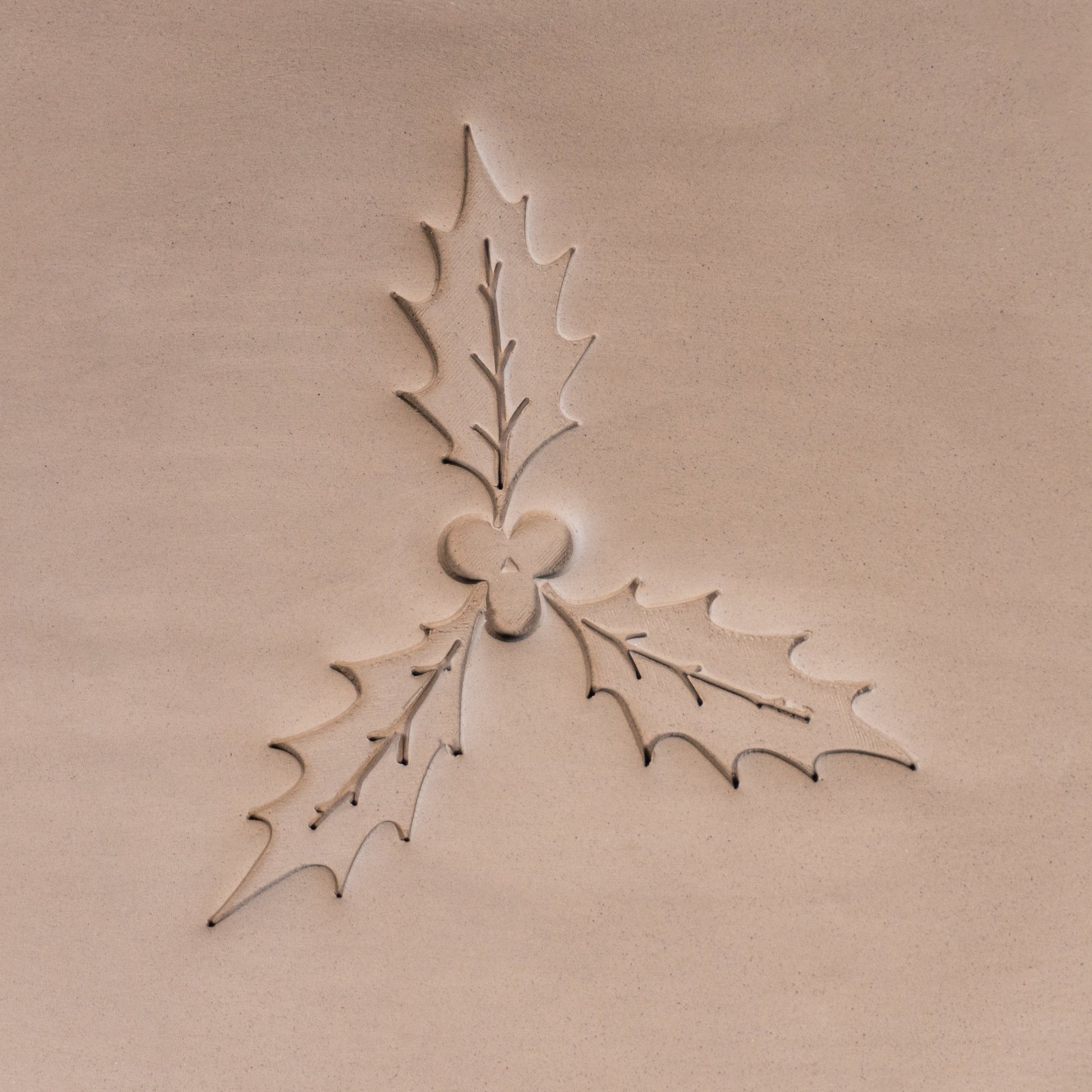 Holly Leaf & Berry Stamps - 3 Sizes - CraftSource Market: Craft Supplies & Kits Stamps