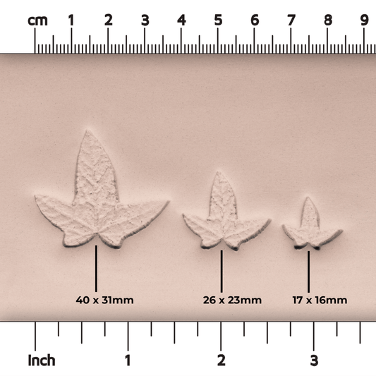 Ivy Leaf Stamp - Photo Textured - Style 3 - CraftSource Market: Craft Supplies & Kits Stamps