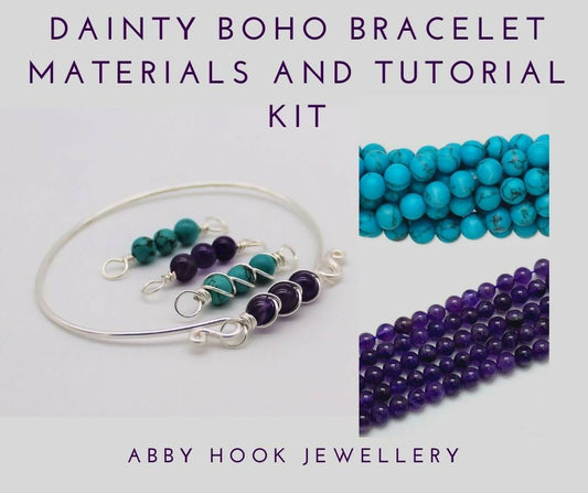 Jewellery Making Kit - Dainty Interchangeable Boho Bracelet - CraftSource Market: Craft Supplies & Kits