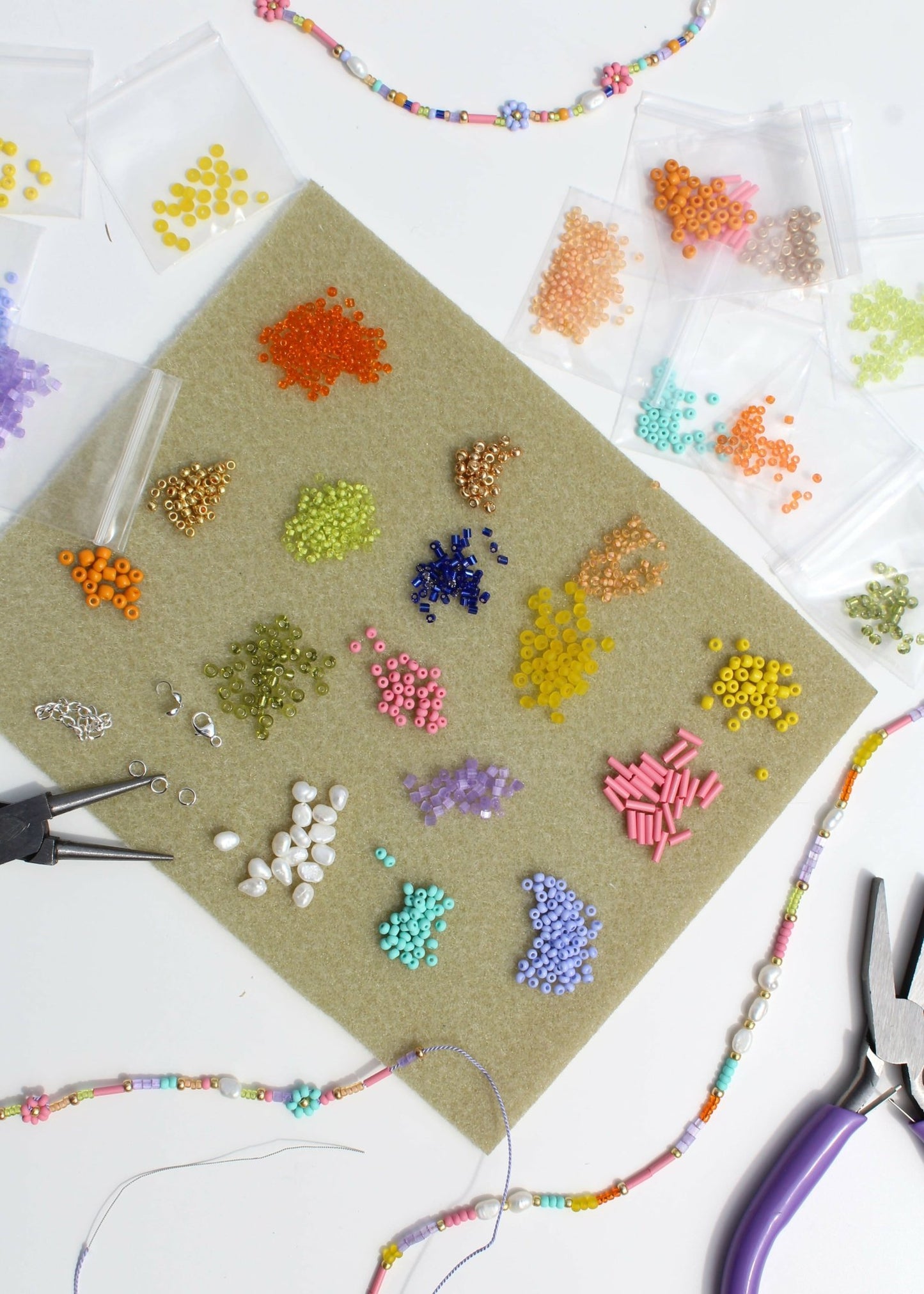 Jewellery Making Kit - The Necklace - CraftSource Market: Craft Supplies & Kits Jewellery Making