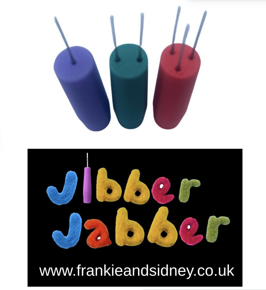 Jibber Jabber Single, Double and Triple Felting Needle Holders (3 pack) - CraftSource Market: Craft Supplies & Kits Needle Felting
