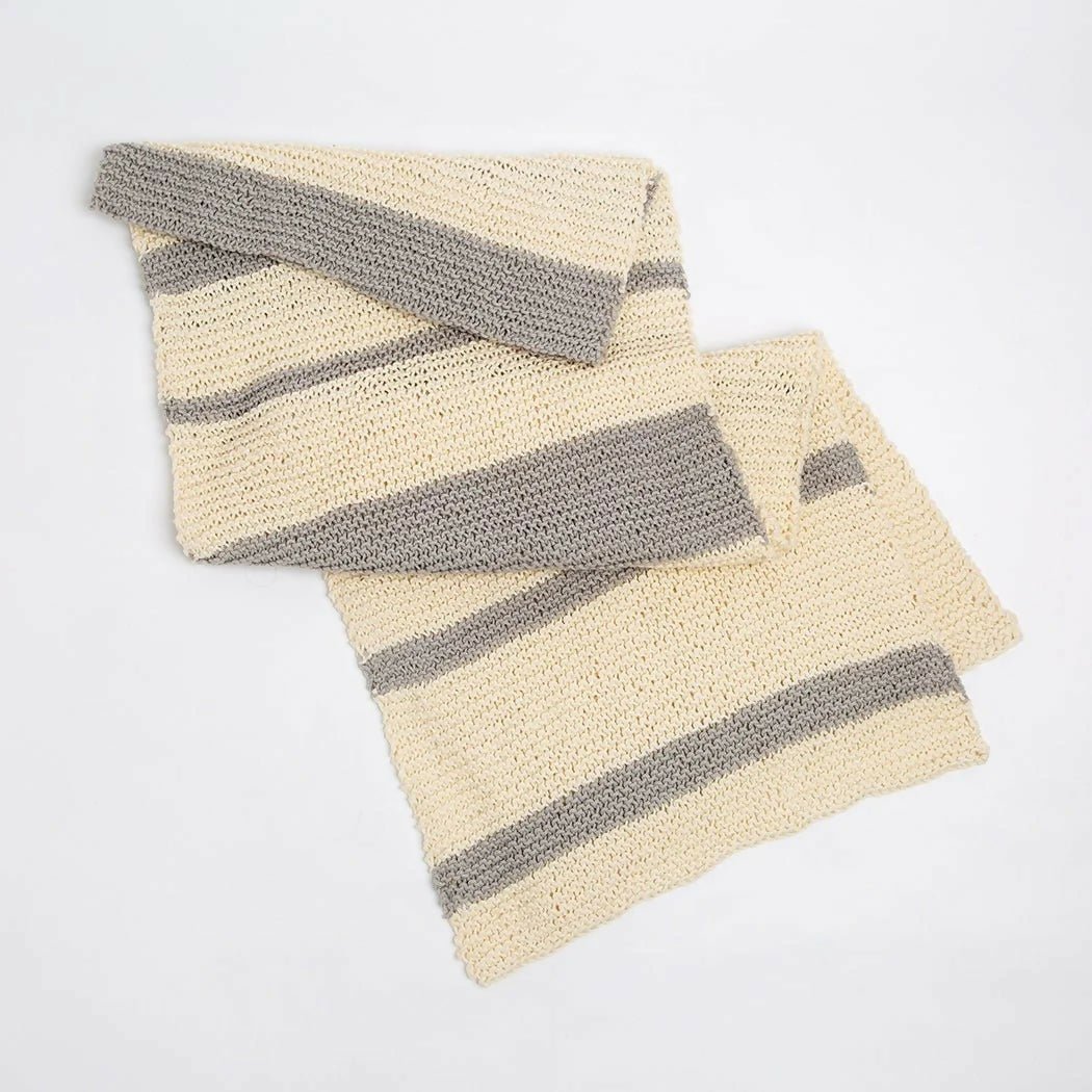 Knitting Kit - Easy Peasy Scarf - CraftSource Market: Craft Supplies & Kits Knitting