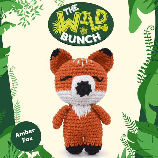 Knitty Critters The Wild Bunch - Amber Fox - CraftSource Market: Craft Supplies & Kits Crochet