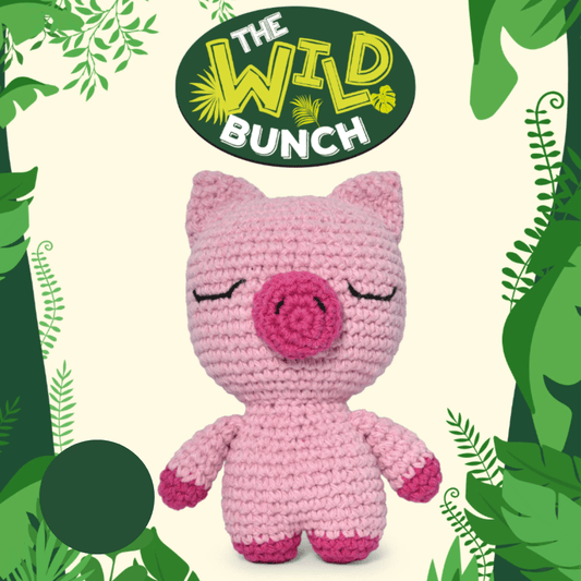 Knitty Critters The Wild Bunch - Hamlet Pig - CraftSource Market: Craft Supplies & Kits Crochet