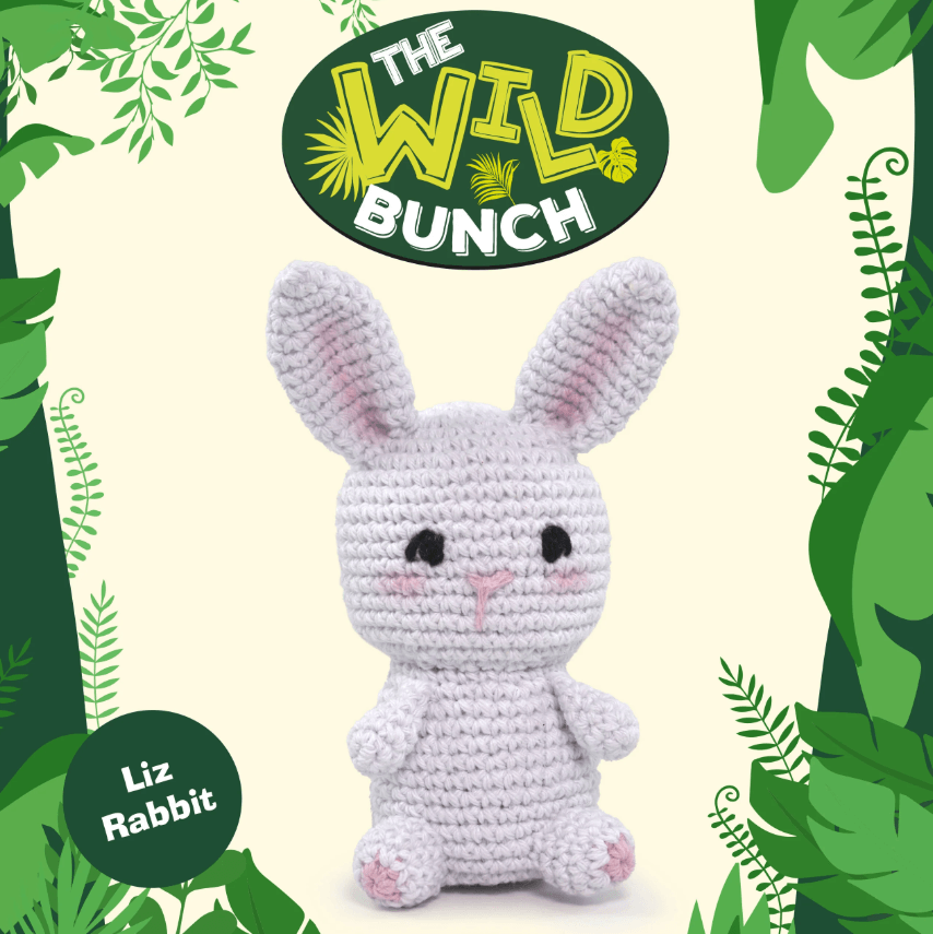 Knitty Critters The Wild Bunch - Liz Rabbit - CraftSource Market: Craft Supplies & Kits Crochet
