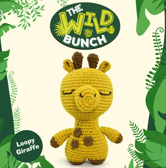 Knitty Critters The Wild Bunch - Loopy Giraffe - CraftSource Market: Craft Supplies & Kits Crochet