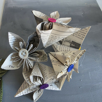 Kusudama Origami Flowers Kit - CraftSource Market: Craft Supplies & Kits Papercraft > Origami Kits > Beginner
