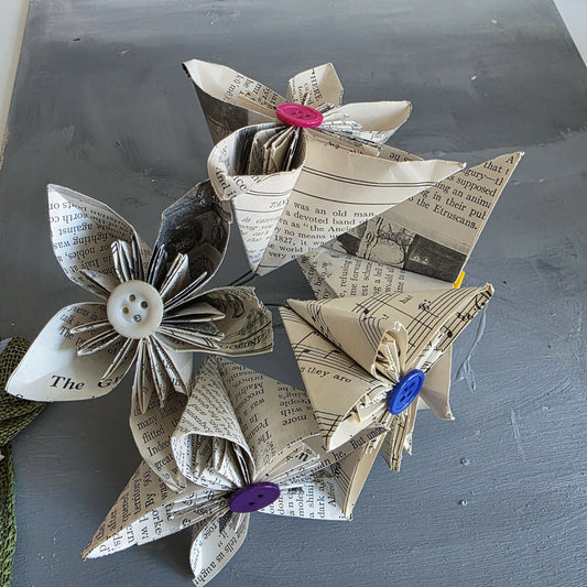 Kusudama Origami Flowers Kit - CraftSource Market: Craft Supplies & Kits Papercraft > Origami Kits > Beginner