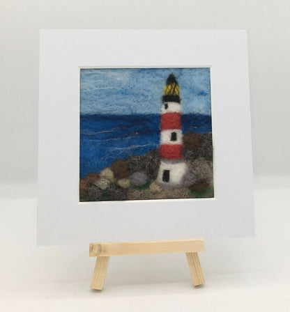 Light House Mini Picture Felting Kit - CraftSource Market: Craft Supplies & Kits
