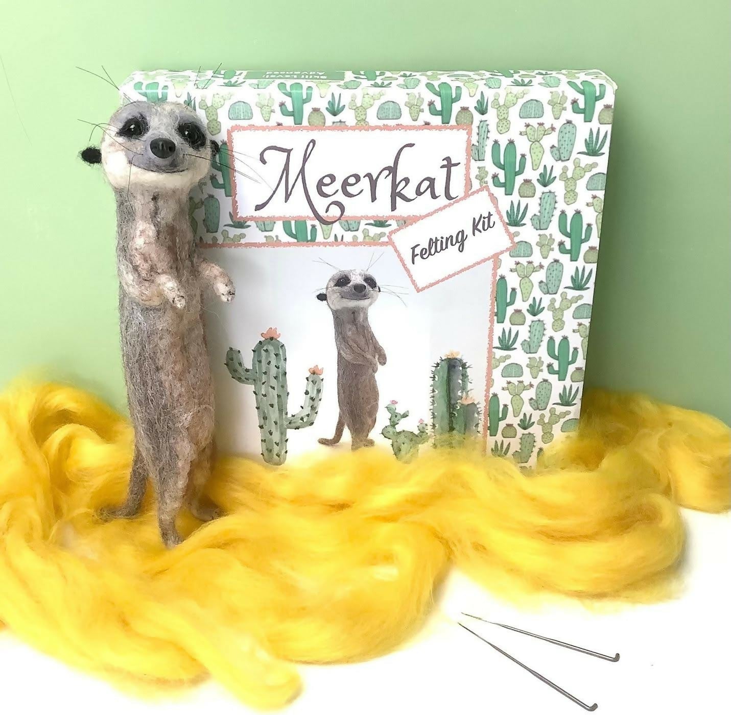 Meerkat Model Felting Kit - CraftSource Market: Craft Supplies & Kits