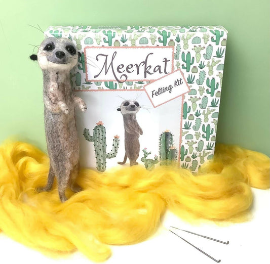 Meerkat Model Felting Kit - CraftSource Market: Craft Supplies & Kits