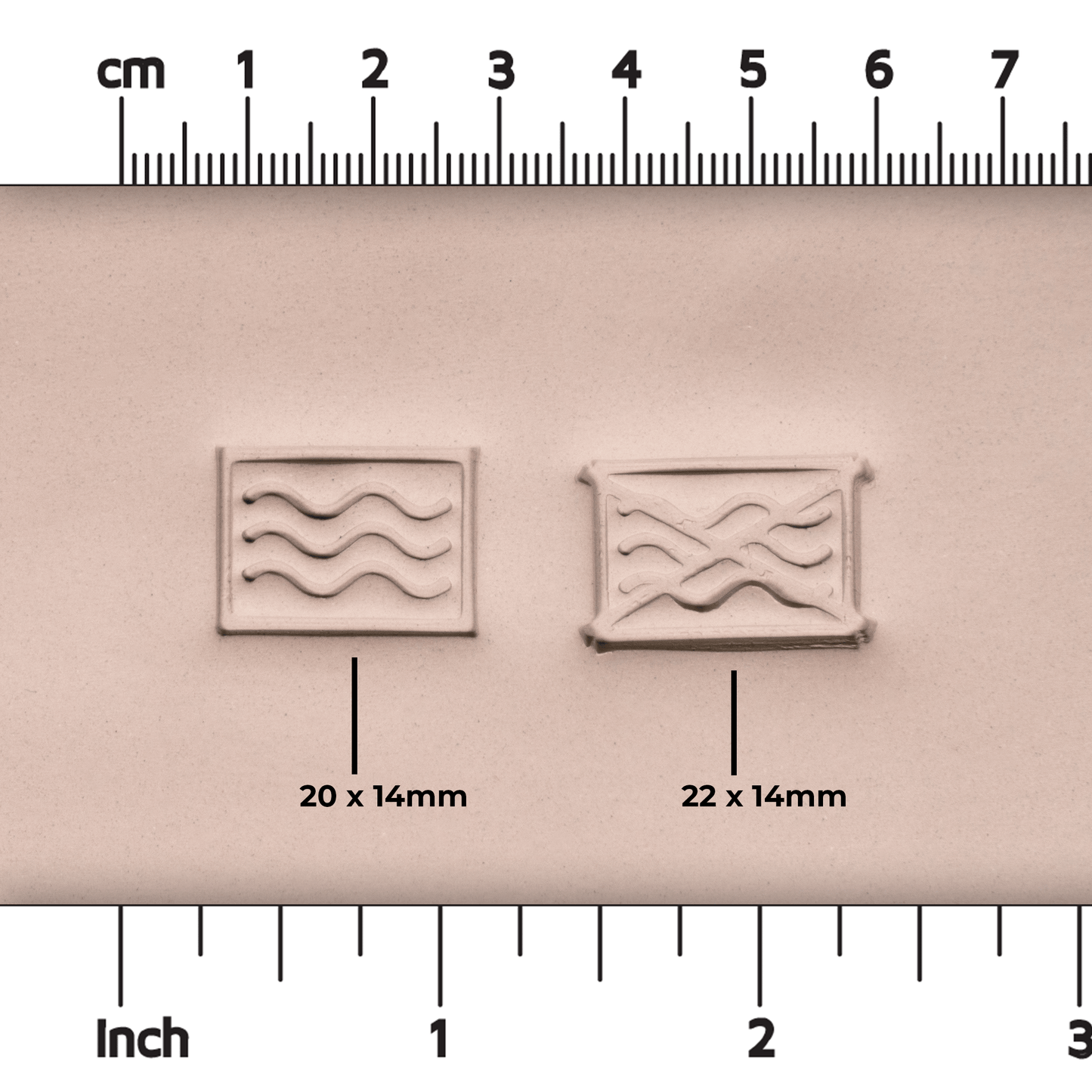 Microwave Safe or Not Safe Clay Stamps