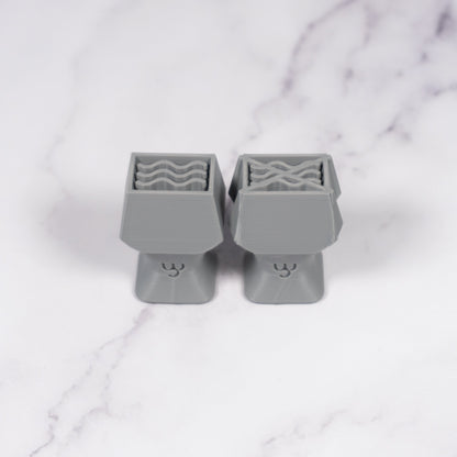 Microwave Safe or Not Safe Clay Stamps