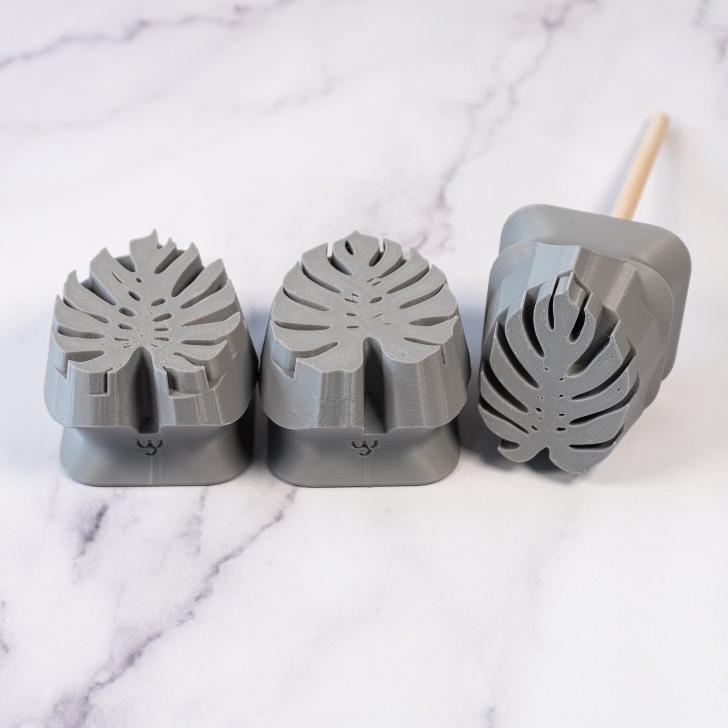 Monstera Leaf Stamps - 3 Styles & Sizes - CraftSource Market: Craft Supplies & Kits Stamps