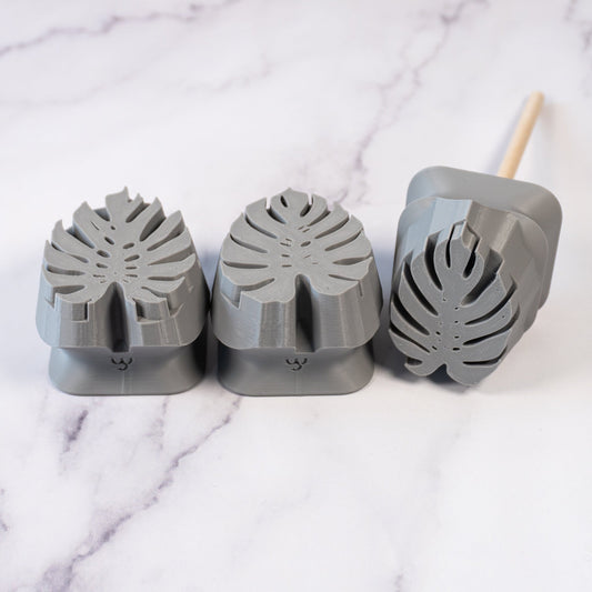 Monstera Leaf Stamps - 3 Styles & Sizes - CraftSource Market: Craft Supplies & Kits Stamps