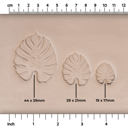 Monstera Leaf Stamps - 3 Styles & Sizes - CraftSource Market: Craft Supplies & Kits Stamps