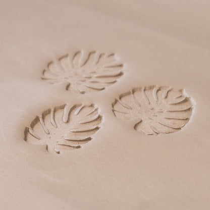 Monstera Leaf Stamps - 3 Styles & Sizes - CraftSource Market: Craft Supplies & Kits Stamps