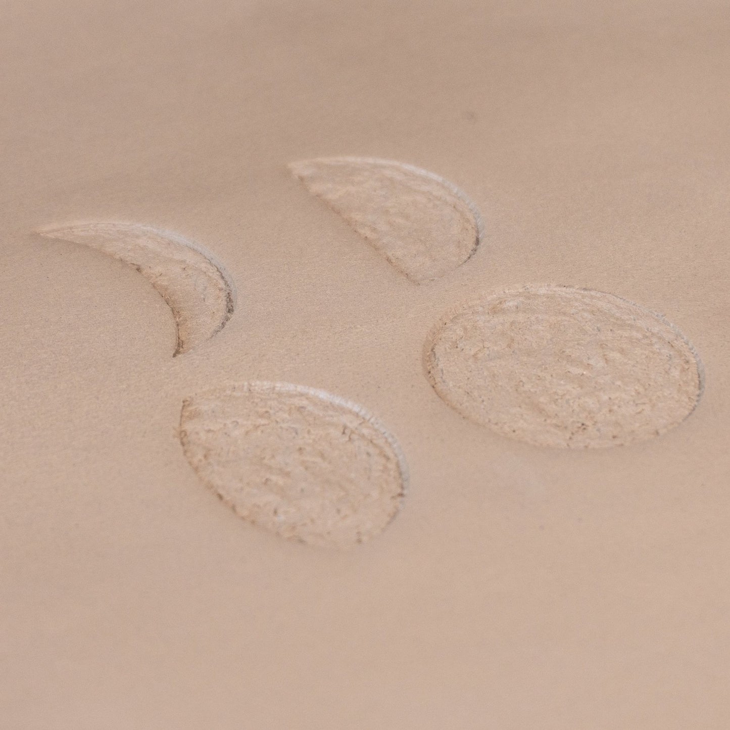 Moon Phases Set of Four Stamps - CraftSource Market: Craft Supplies & Kits Stamps