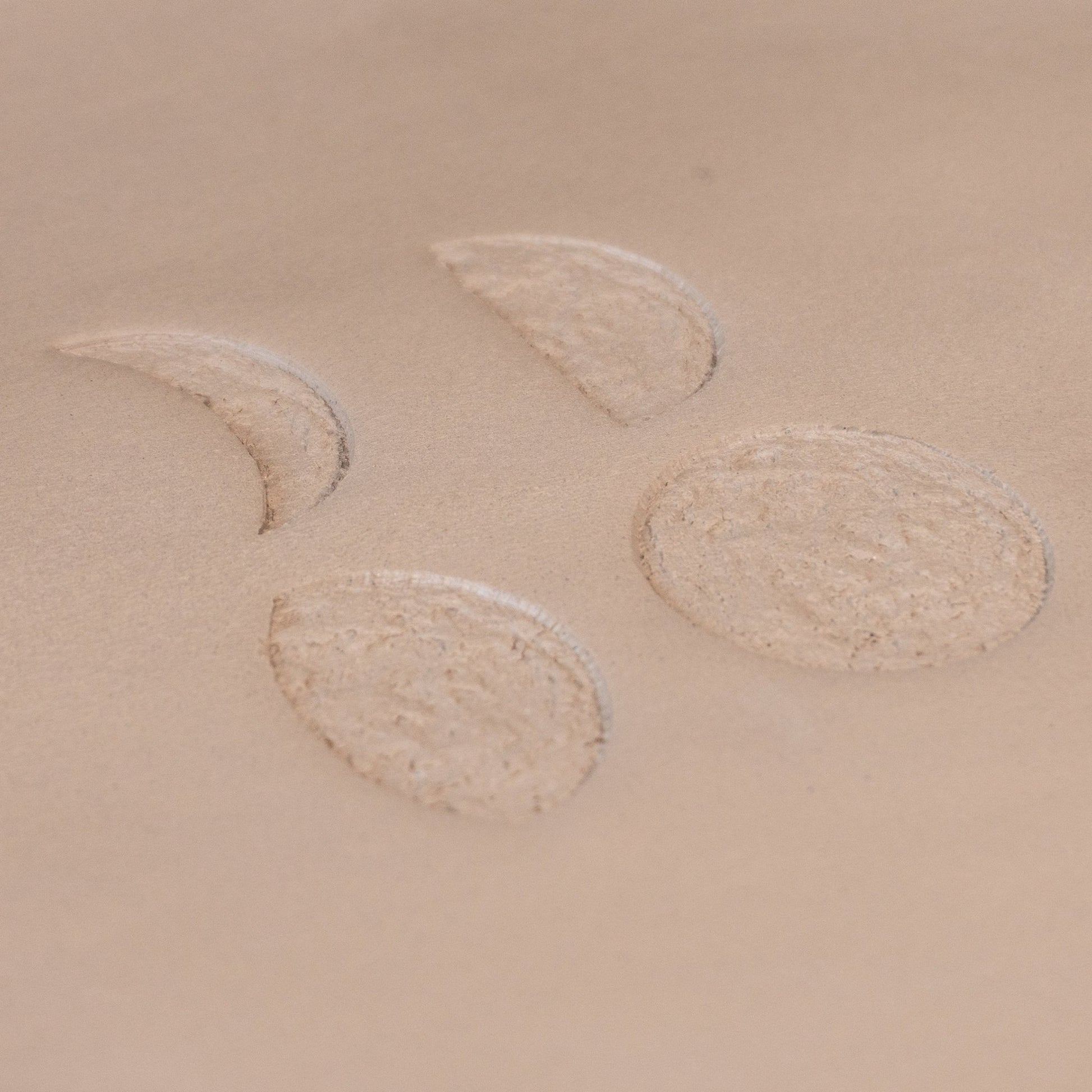 Moon Phases Set of Four Stamps - CraftSource Market: Craft Supplies & Kits Stamps