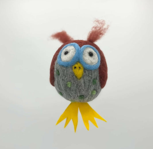 Ollie Owl Bouncer Mobile Character Felting Kit - CraftSource Market: Craft Supplies & Kits