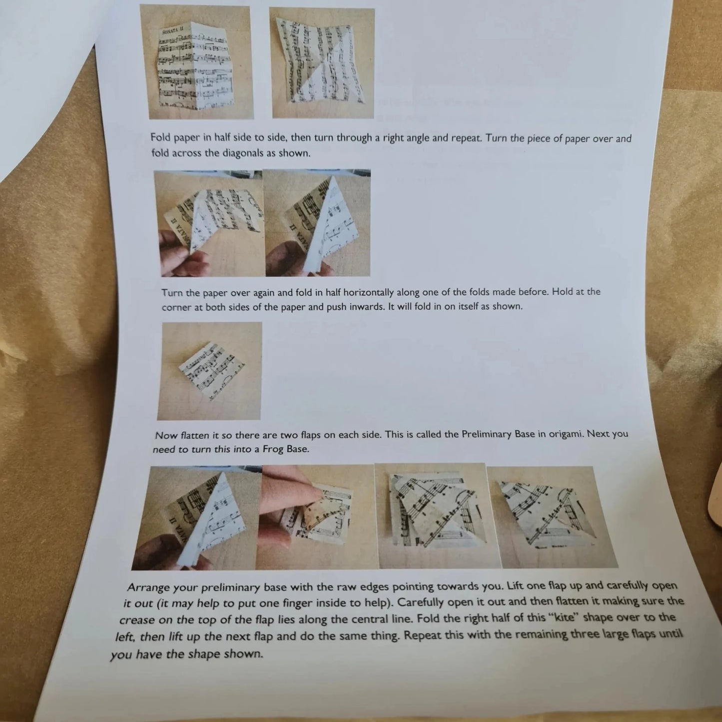 Origami Lily Kit - CraftSource Market: Craft Supplies & Kits Papercraft > Origami Kits > Beginner