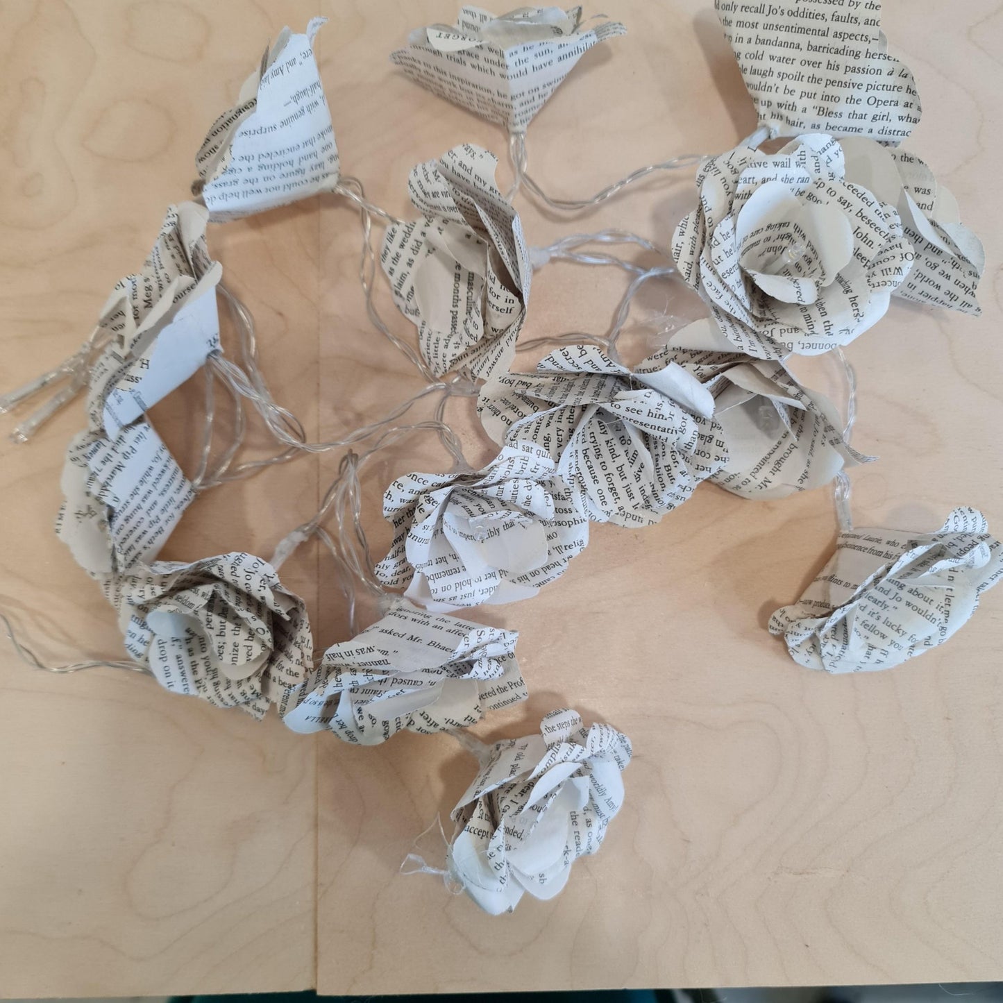 Origami Rose Fairy Lights Kit - CraftSource Market: Craft Supplies & Kits Papercraft > Origami Kits > Beginner