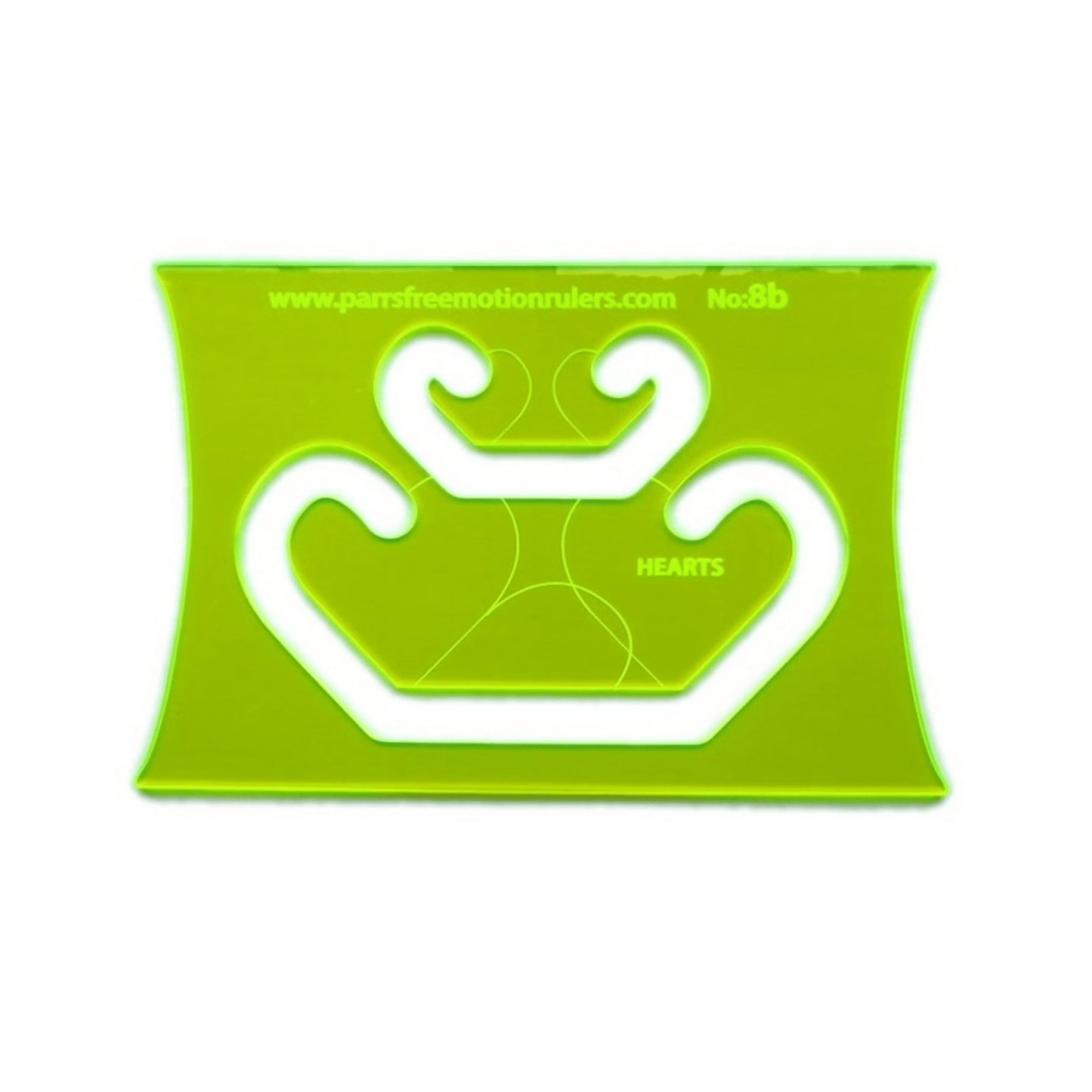 Parrs Freemotion Rulers Heart Ruler - CraftSource Market: Craft Supplies & Kits Quilting Ruler