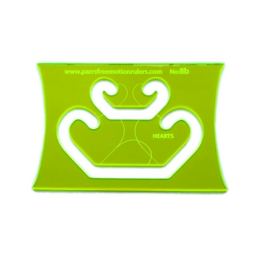 Parrs Freemotion Rulers Heart Ruler - CraftSource Market: Craft Supplies & Kits Quilting Ruler