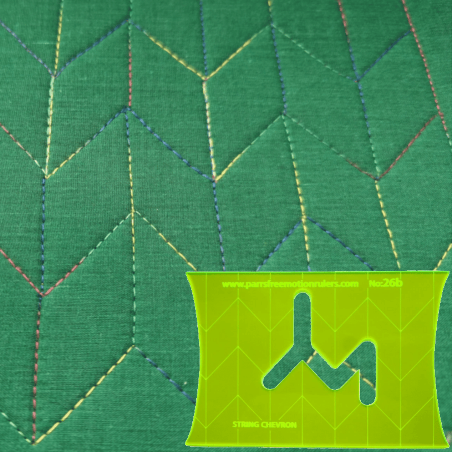 Parrs Freemotion Rulers String Chevron - CraftSource Market: Craft Supplies & Kits