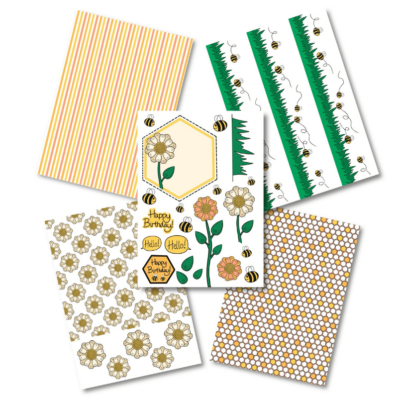 Patterned Paper - Vintage Charm - CraftSource Market: Craft Supplies & Kits Paper