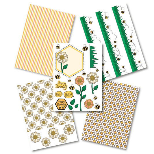 Patterned Paper - Vintage Charm - CraftSource Market: Craft Supplies & Kits Paper