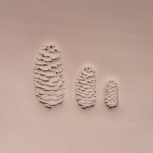 Pinecone Stamp - Photo Textured - Style 2 - CraftSource Market: Craft Supplies & Kits Stamps