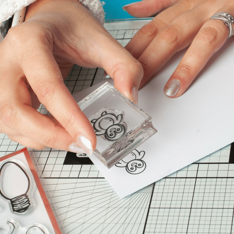 Playful Penguins Stamp Set - CraftSource Market: Craft Supplies & Kits Papercraft > Stamps > Photopolymer Stamps
