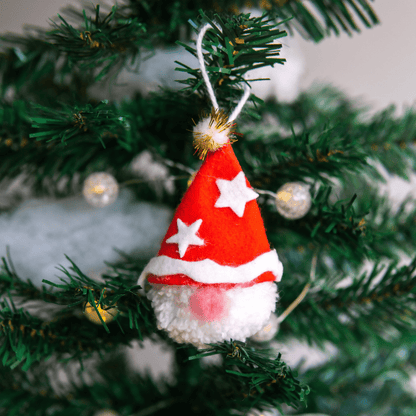 Pom Pom Santa Craft Kit - CraftSource Market: Craft Supplies & Kits Yarn Craft Kit