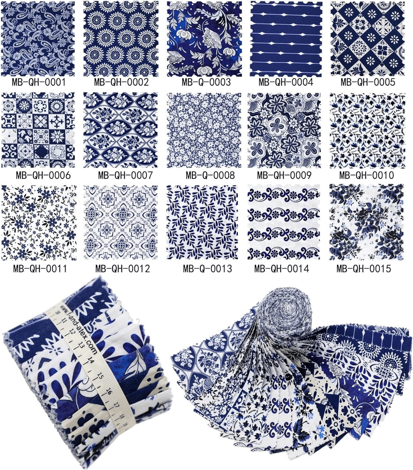 Porcelain Jelly Rolls - CraftSource Market: Craft Supplies & Kits Jelly Rolls