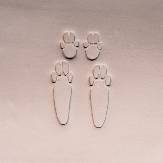 Rabbit Paw Stamp Set