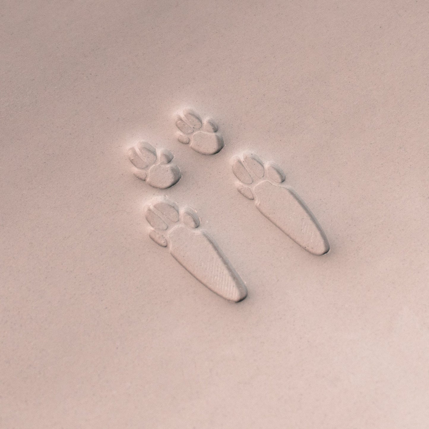 Rabbit Paw Stamp Set - CraftSource Market: Craft Supplies & Kits Stamps