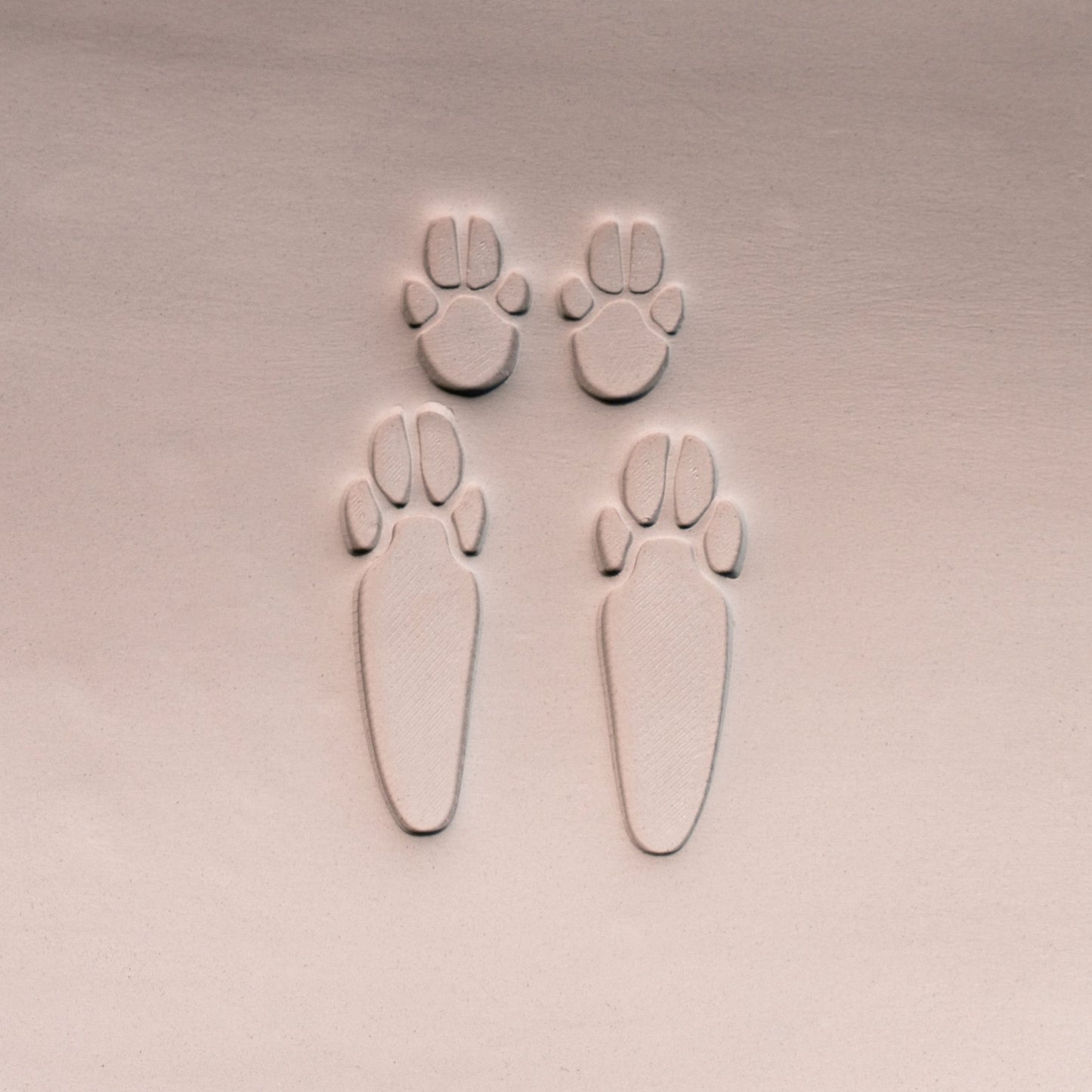 Rabbit Paw Stamp Set - CraftSource Market: Craft Supplies & Kits Stamps