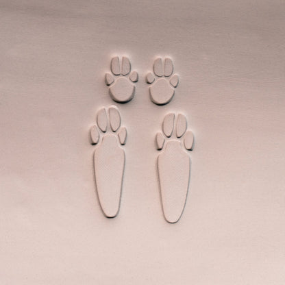 Rabbit Paw Stamp Set - CraftSource Market: Craft Supplies & Kits Stamps