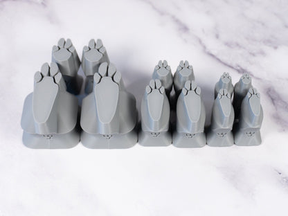 Rabbit Paw Stamp Set - CraftSource Market: Craft Supplies & Kits Stamps