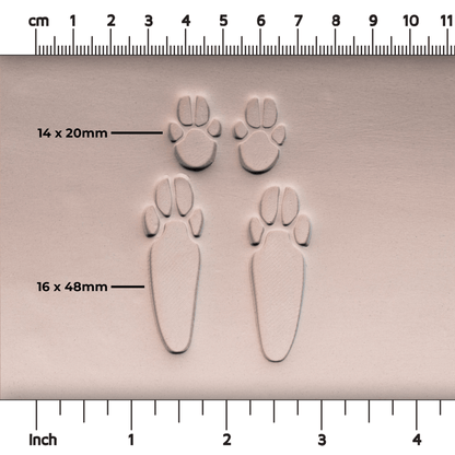 Rabbit Paw Stamp Set - CraftSource Market: Craft Supplies & Kits Stamps