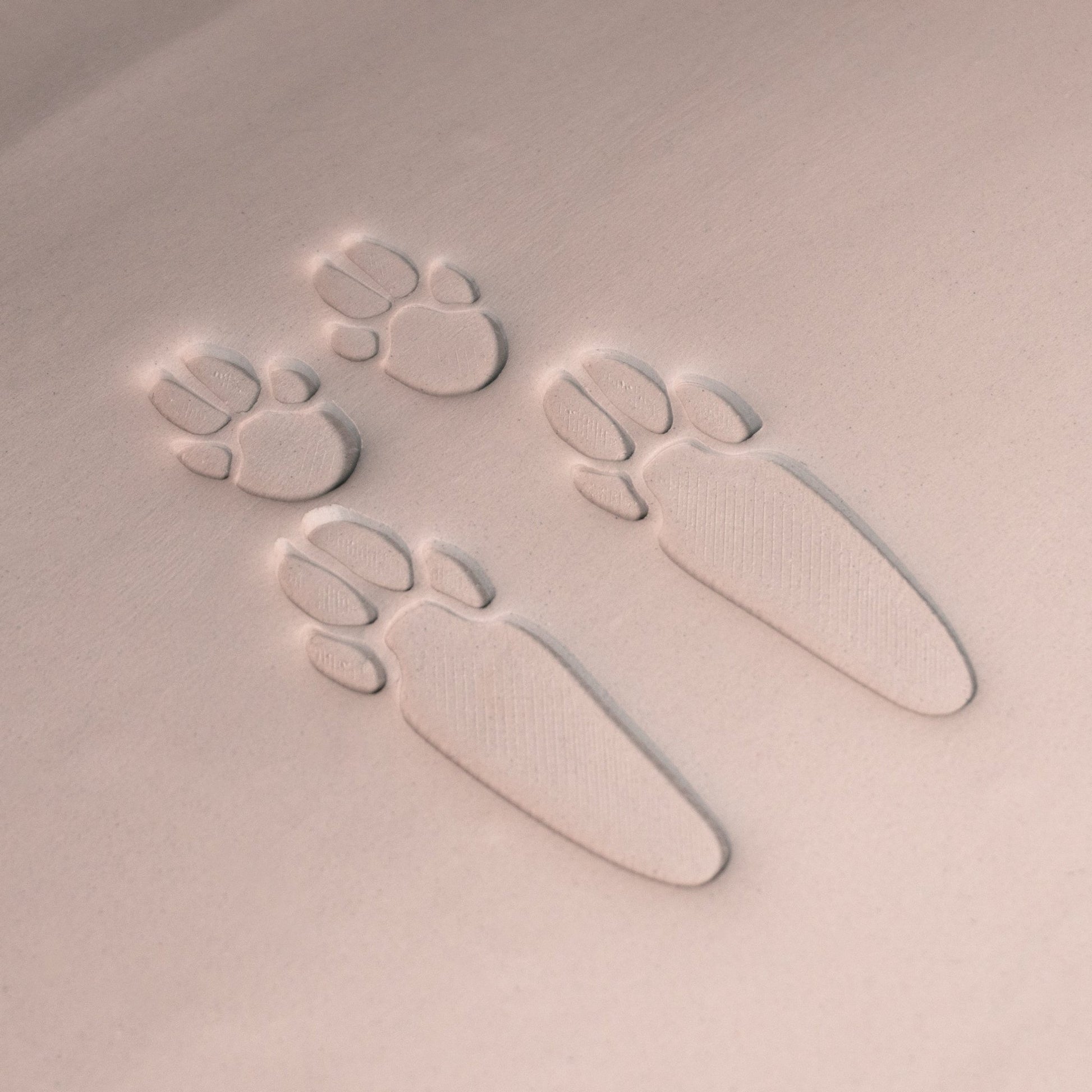 Rabbit Paw Stamp Set - CraftSource Market: Craft Supplies & Kits Stamps