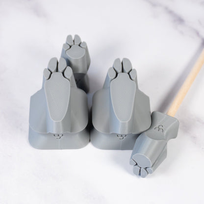 Rabbit Paw Stamp Set - CraftSource Market: Craft Supplies & Kits Stamps