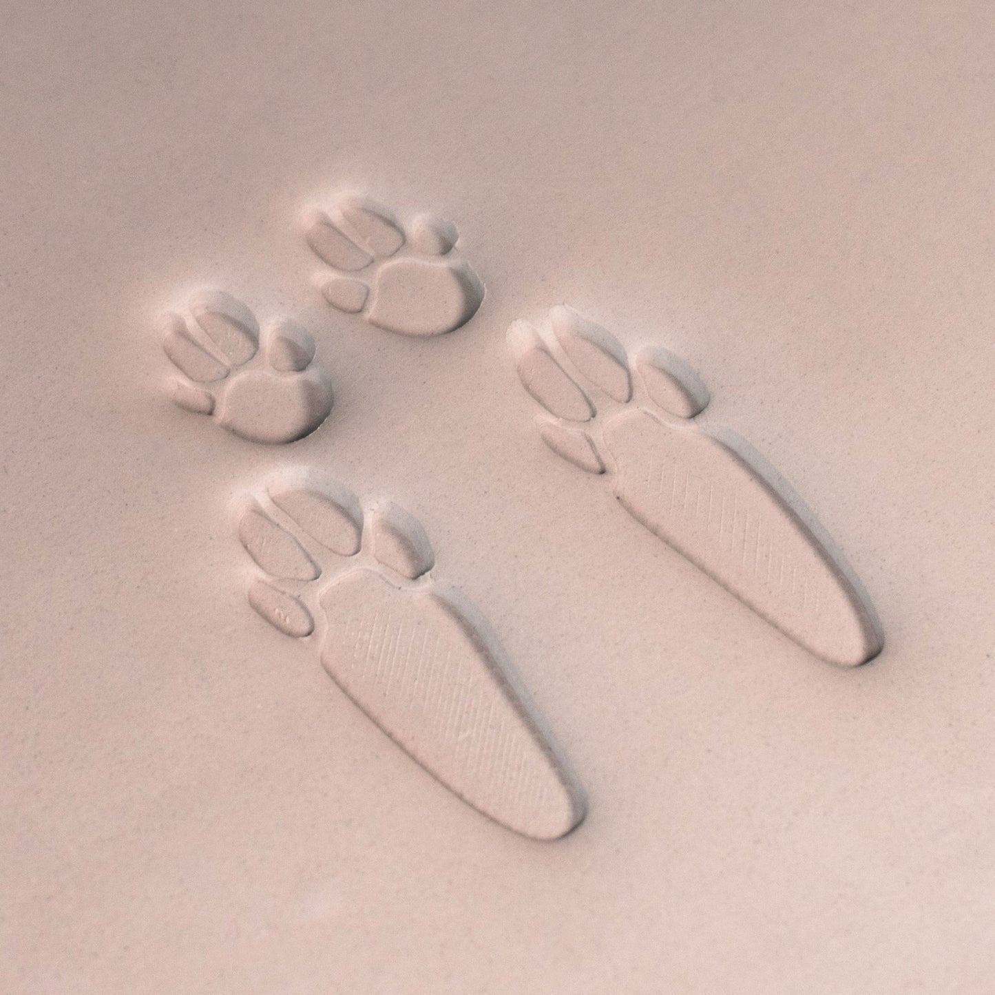 Rabbit Paw Stamp Set - CraftSource Market: Craft Supplies & Kits Stamps