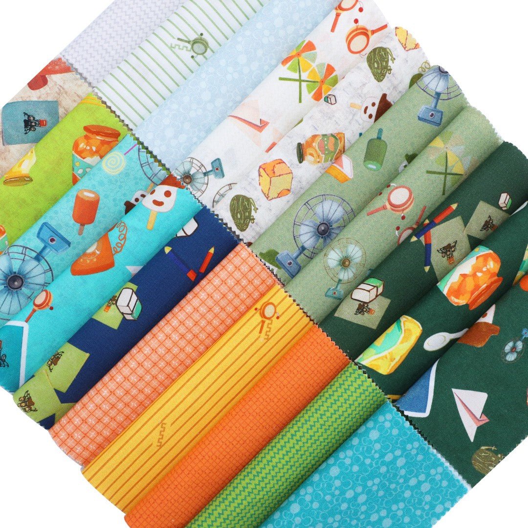 Retro Mix 40Pcs Charm Pack - CraftSource Market: Craft Supplies & Kits Charm Pack